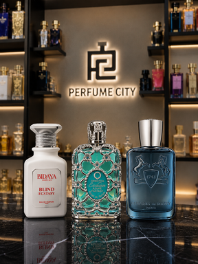 Promoção Compre 1 e Leve 3 Perfumes Árabes – Blind Ecstasy, Azure Fantasy e Marly Sedley – (100ml Cada)