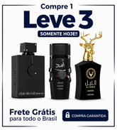 Promoção Compre 1 e Leve 3 Perfumes Árabes – Club de Nuit, Asad Elixir e Al Noble Ameer  – (100ml Cada)