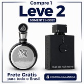Promoção Compre 1 e Leve 2 Perfumes Árabes – Fakhar Black e Club de Nuit – (100ml Cada)