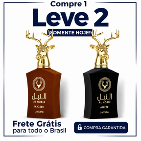 Promoção Compre 1 e Leve 2 Perfumes Árabes – Al Noble Wazeer e Al Noble Ameer – (100ml Cada)