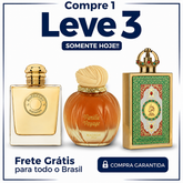 Promoção Compre 1 e Leve 3 Perfumes Árabes – Burberry Goddess, Vanilla Voyage e Queen Of Arabia – (100ml Cada)