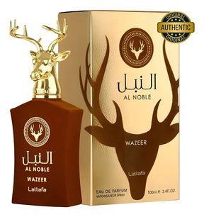 Promoção Compre 1 e Leve 3 Perfumes Árabes – Al Noble Wazeer, Asad Elixir e Asad Bourbon – (100ml Cada)