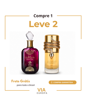 Promoção Compre 1 e Leve 2 Perfumes Árabes – Sabah Al Ward + Musamam White – (100ml Cada)