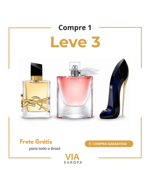 Promoção Compre 1 e Leve 3 Perfumes – Libre, La Vie Est Belle e Good Girl  – (100ml Cada)