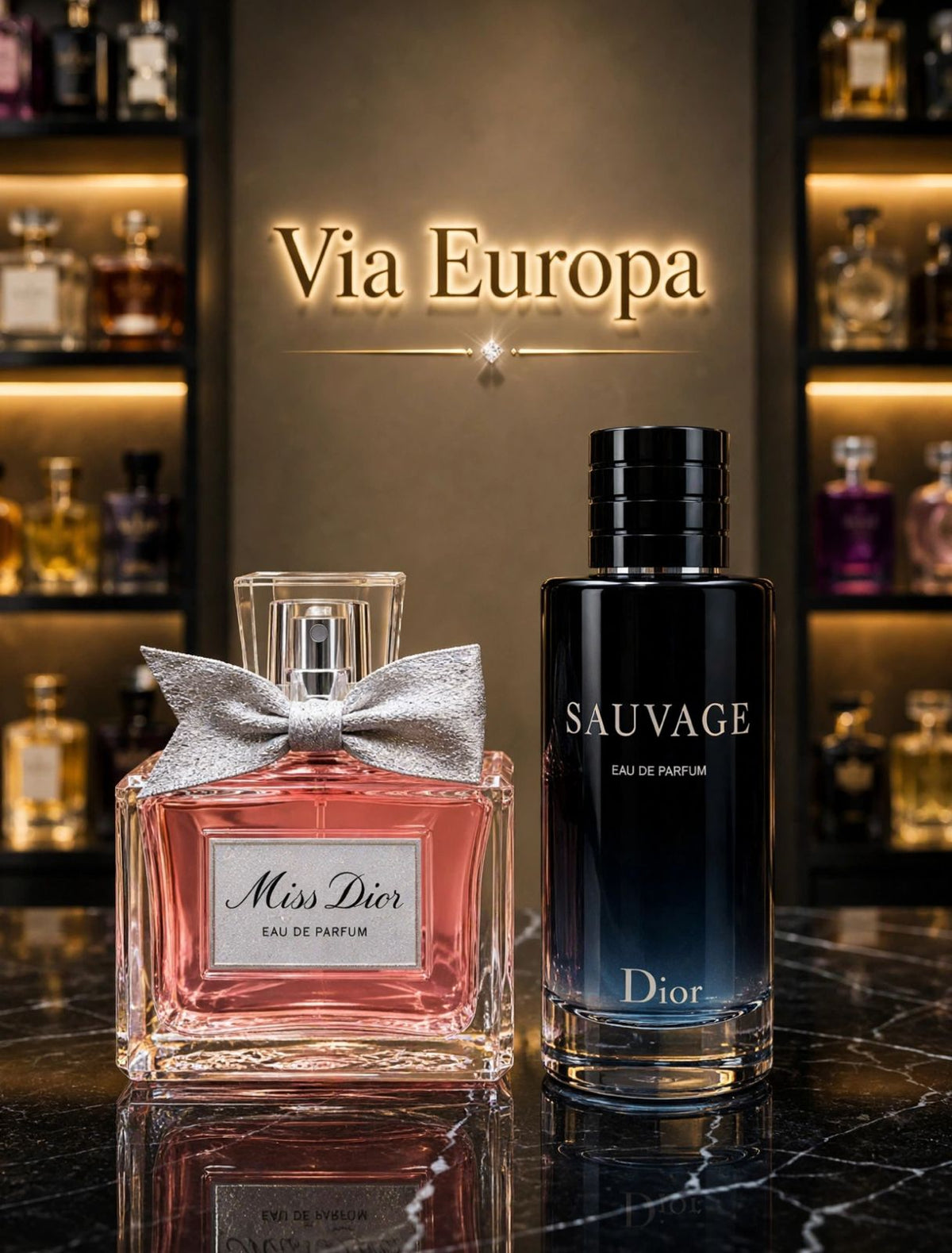 Promoção Compre 1 e Leve 2  – Miss Dior + Sauvage Dior – (100ml Cada)